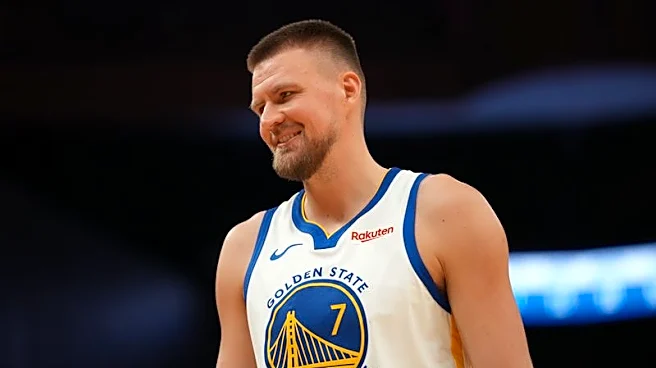 Report: Kristaps Porzingis staying with Warriors on 2-yr, $40M deal