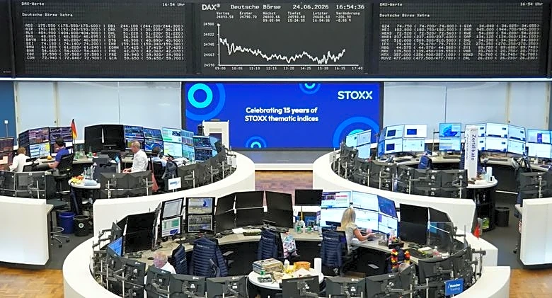 Europe's STOXX 600 on track for biggest quarterly gain in over five years on AI boost