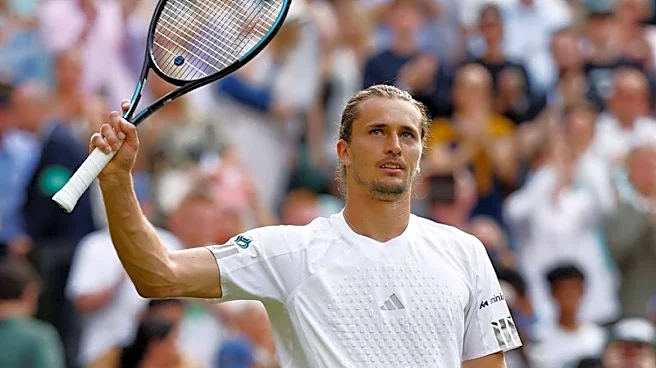 Tennis-Zverev fends off Blockx barrage to avoid first-round loss