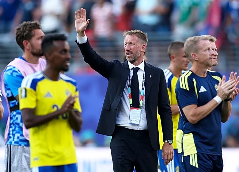 Soccer-Even 'perfect' may not have toppled France, says Sweden coach Potter