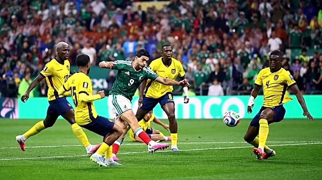 Soccer-Mexico beat Ecuador 2-0 to reach World Cup last 16 and end knockout hoodoo