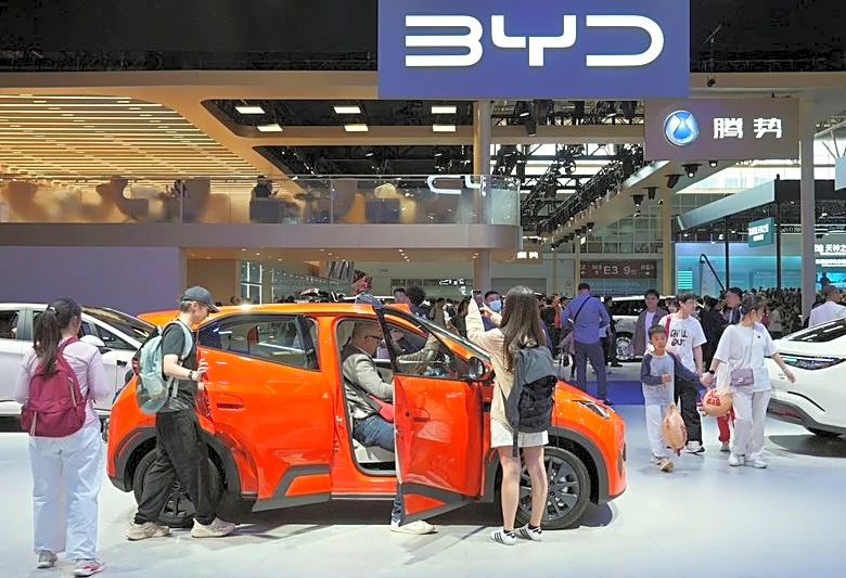 BYD's sales rise for second month, buoyed by exports