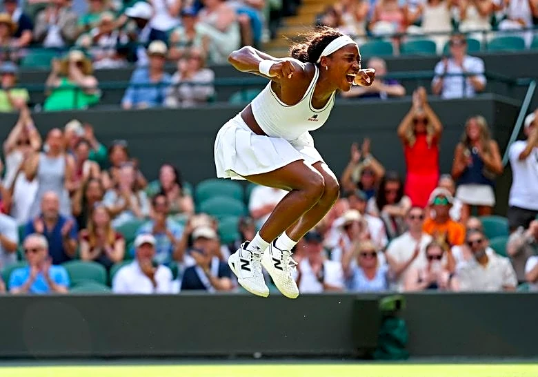 Tennis-Gauff survives tense tiebreak to keep Wimbledon hopes alive