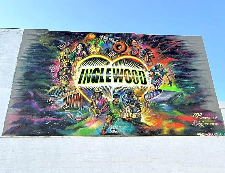 Soccer-Inglewood, once known for danger, uses World Cup to rebrand as a fun place