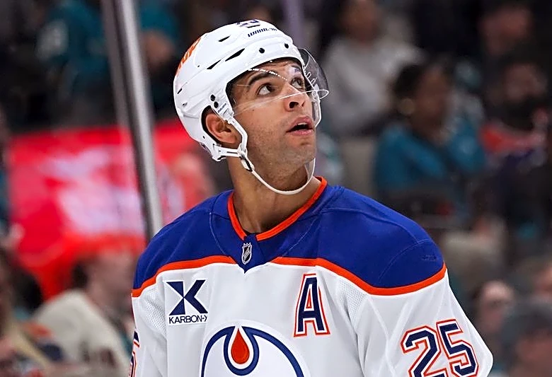 Oilers ship longtime D Darnell Nurse to Sharks