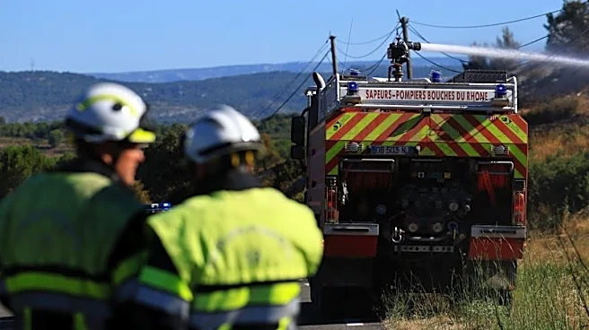 Firefighters battle blazes in southern France after European heatwave