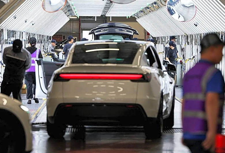 Tesla's China-made EV sales rise 24.4% year on year in June
