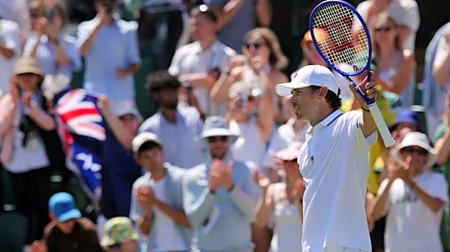 Tennis-So far so perfect for De Minaur as he eyes deep Wimbledon run