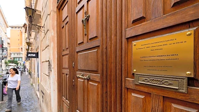 Members of rebel Catholic group in schism, excommunicated, Vatican says