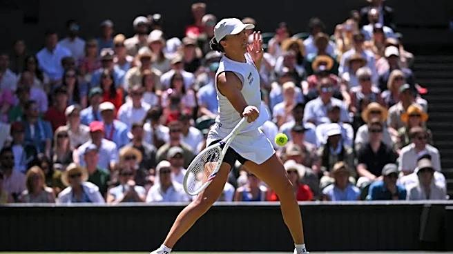 Tennis-Swiatek tames powerful Pliskova to reach Wimbledon round three
