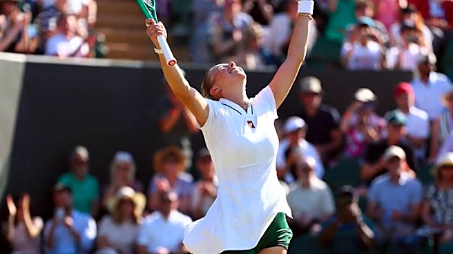 Tennis-Anisimova sees off Kenin in all-American scrap to reach Wimbledon third round
