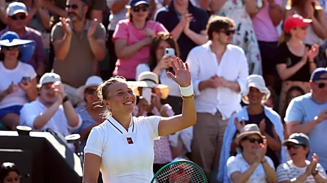 Tennis-Anisimova and Fritz through as Americans sparkle at Wimbledon