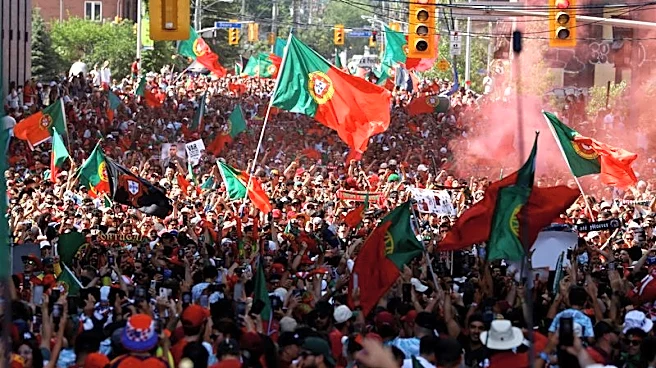Soccer-One last dance: Portugal and Croatia fans march in Toronto heat to see Ronaldo and Modric