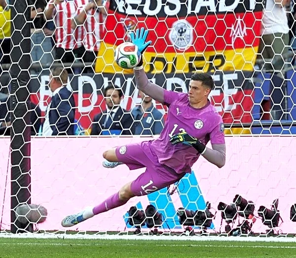 Soccer-Paraguay's Gill eyes France tie and return of sold jersey
