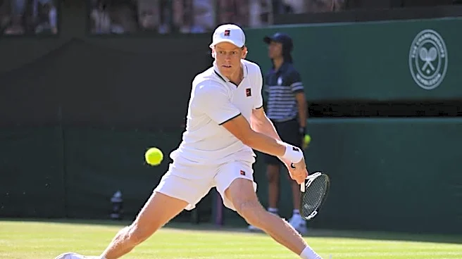 Tennis-Sinner beats the heat and breezes past Brooksby into Wimbledon fourth round