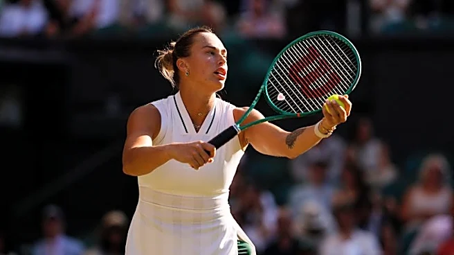 Tennis-Sabalenka aces Wimbledon examination against danger opponent Ostapenko