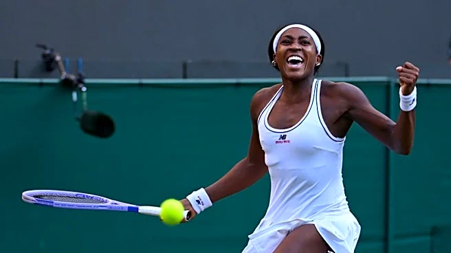 Tennis-Gauff tames plucky Liu in third round to match best Wimbledon run