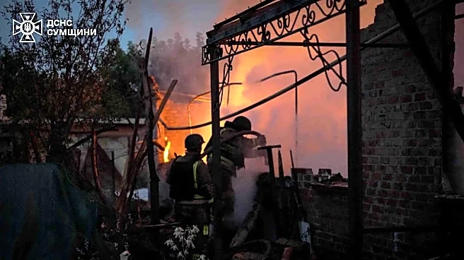 Russian bomb attack kills three in Ukraine's Sumy, other areas also hit, officials say