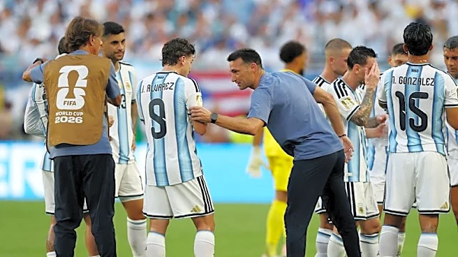 Soccer-Argentina made to suffer in Cape Verde World Cup scare, says Scaloni