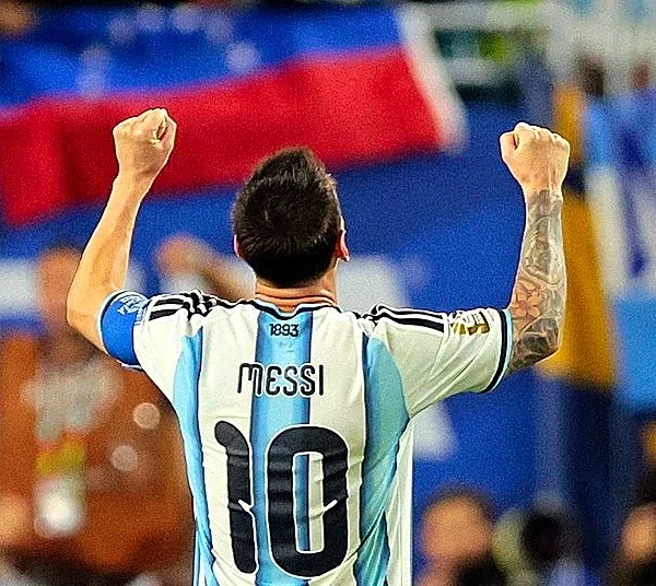 Soccer-Messi answers the call once again as Argentina survive scare