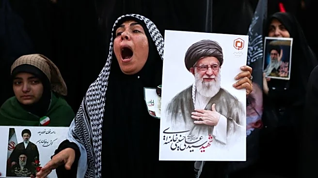 Iranians flock to week-long funeral rites for Khamenei