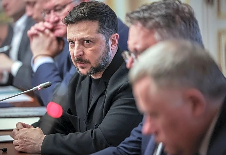 Zelenskiy denies Russian capture of key eastern city Kostiantynivka