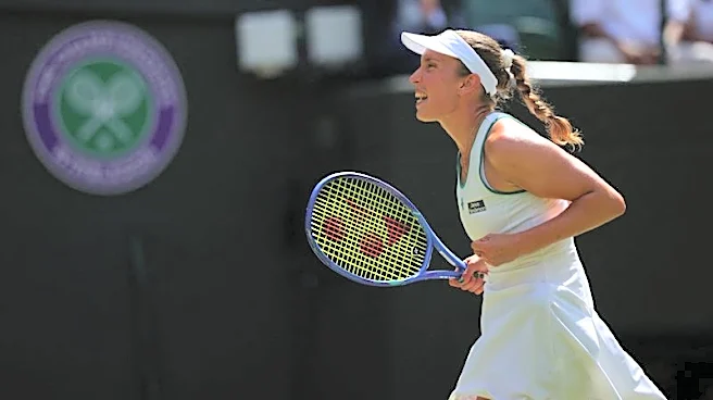 Tennis-Mertens stuns second seed Rybakina in Wimbledon third round
