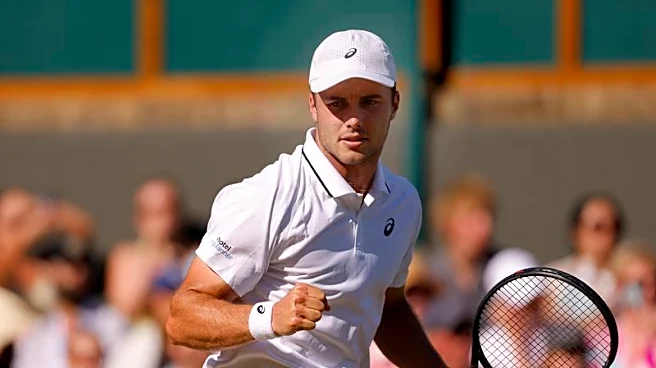 Tennis-Fery keeps British flag flying at Wimbledon as he out-battles Bergs