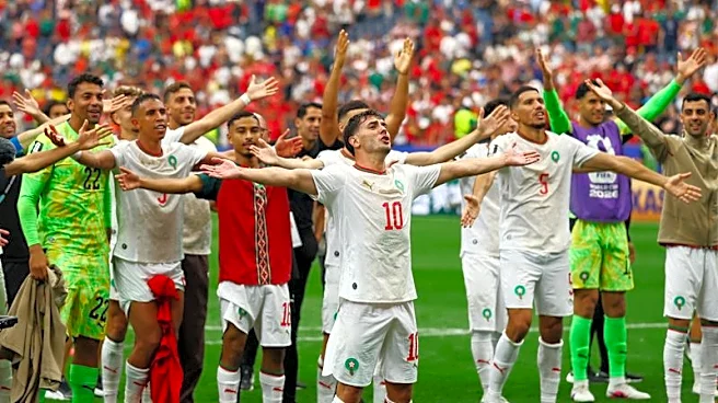Soccer-Morocco's ruthless touch and street smarts show evolution into top team