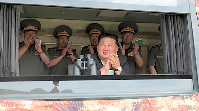North Korea's Kim observed naval destroyer cruise missile launch, weapons tests, state media says