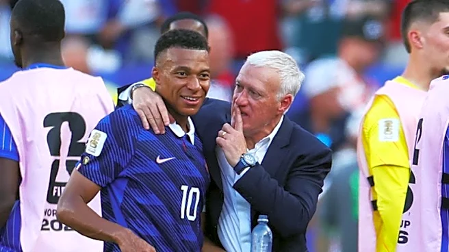 Soccer-Deschamps feared Paraguay would 'chop down' Mbappe as France advance