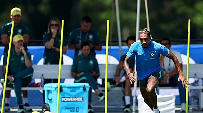 Soccer-Ancelotti hopeful of Raphinha return as Brazil plot Haaland shutdown