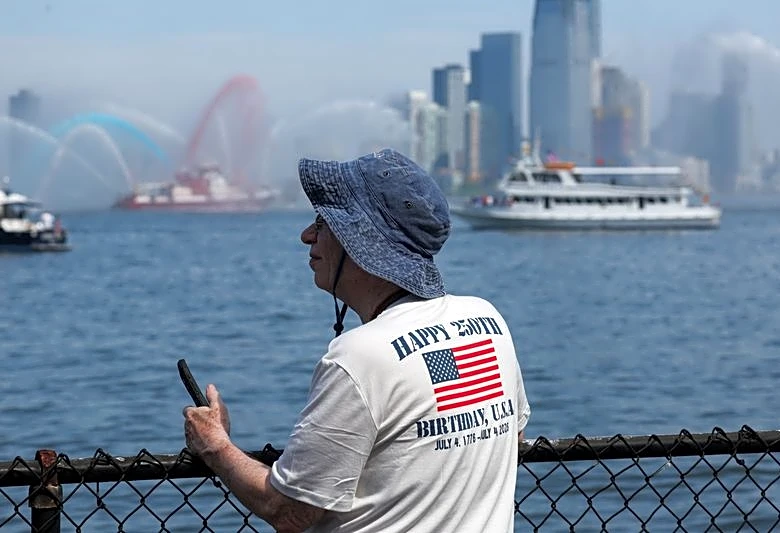 Vessel forced out of New York ship parade over 'politically charged' banners