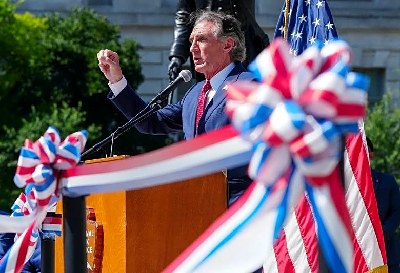 White supremacists' July 4 march counts as free speech in 'messy democracy,' Interior Secretary Burgum says