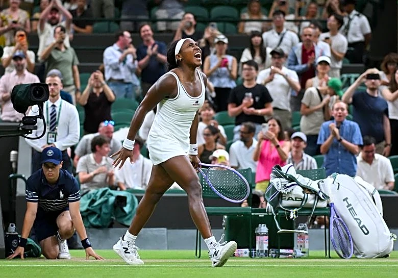 Tennis-Gauff beats Bencic to reach first Wimbledon quarters