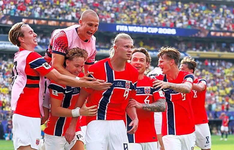 Soccer-Haaland double as Norway stun Brazil to reach World Cup quarter-finals