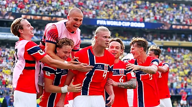 Soccer-Haaland double as Norway stun Brazil to reach World Cup quarter-finals