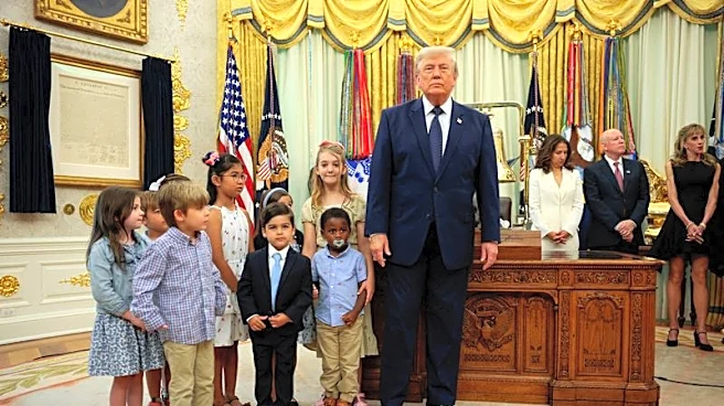 Trump says 500,000 children receive first $1,000 Trump account deposits