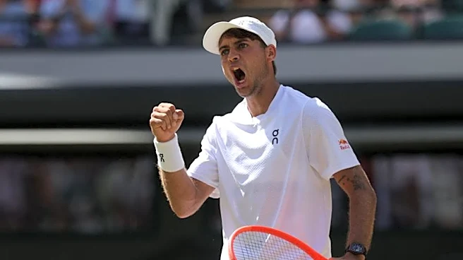 Tennis-Cobolli dismantles De Minaur for return to Wimbledon quarter-finals