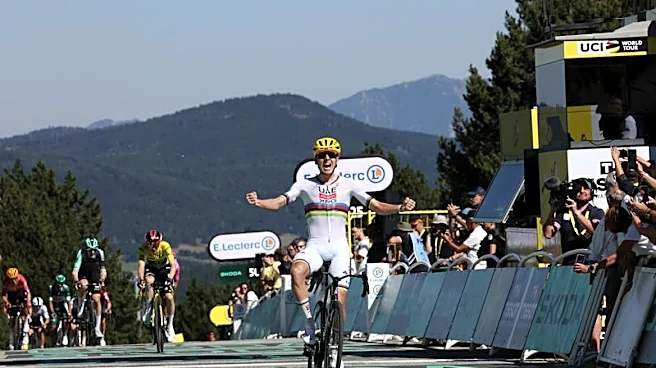 Cycling-Pogacar wins Tour stage three to take yellow jersey from Vingegaard