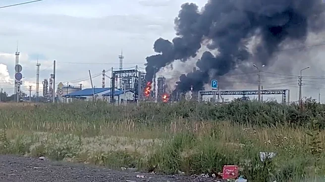 Ukrainian drones hit Russia's largest refinery, in one of deepest strikes yet