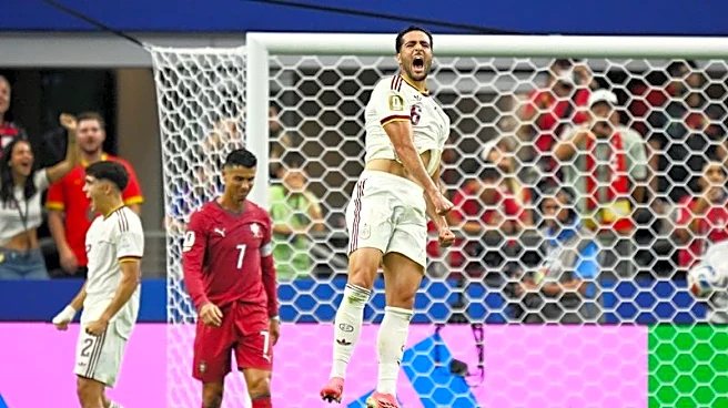 Soccer-Last-gasp Merino strike gives Spain 1-0 win over Portugal in World Cup last 16