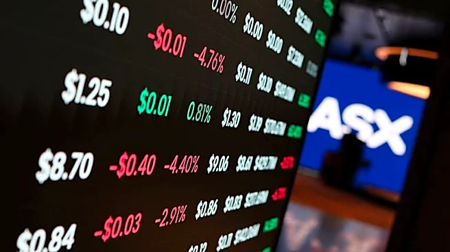 Australian shares little changed as gold miners, consumer stocks drag