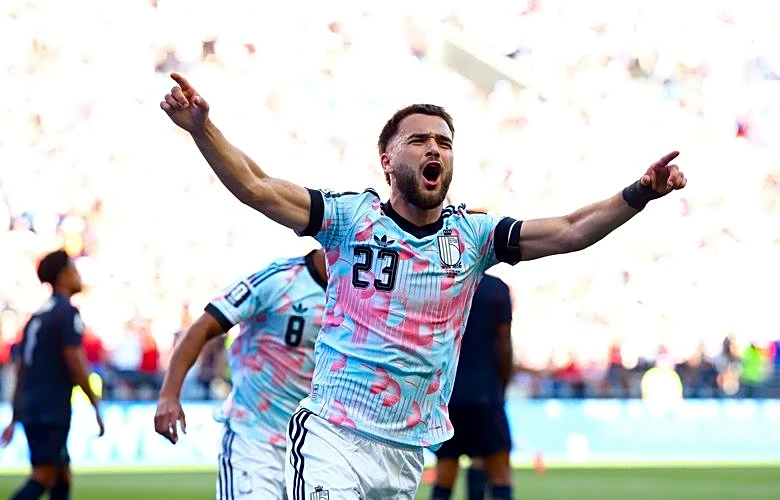 Soccer-There's justice in life, says Raskin after Belgium eliminate US