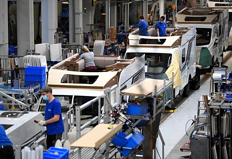 German industrial output rises more than expected in May