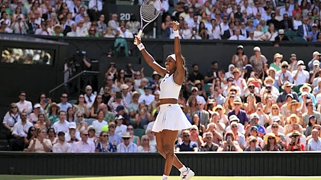 Tennis-Gauff and Zverev break new ground at Wimbledon, Osaka bows out
