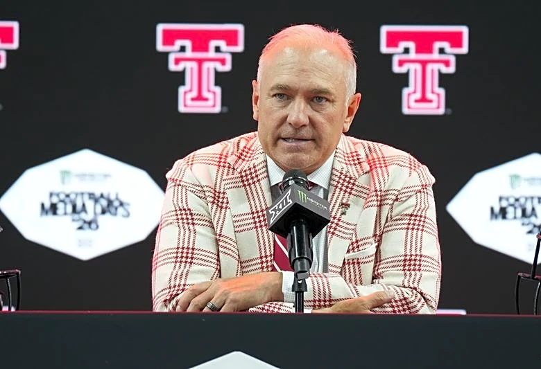 Texas Tech’s Joey McGuire talks life after Sorsby, chasing Texas game