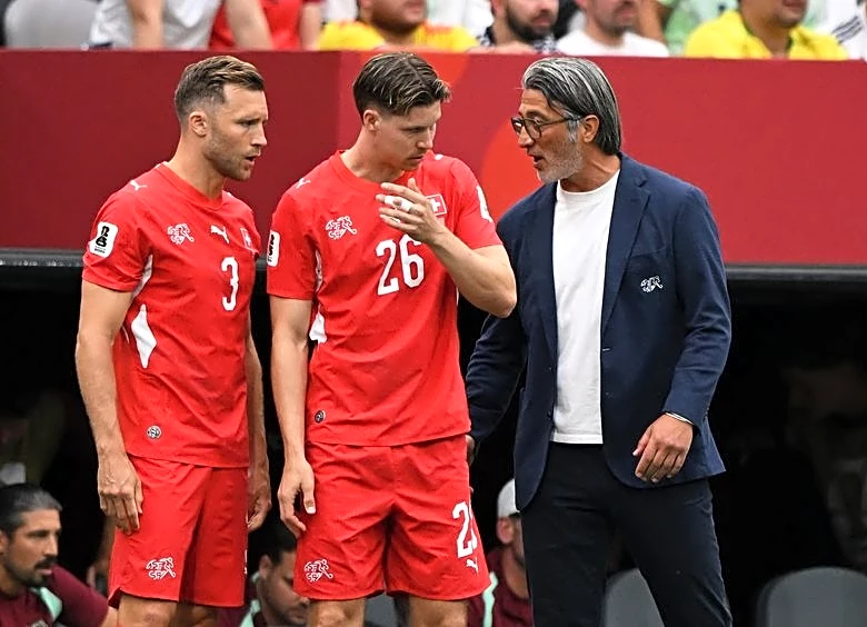 Soccer-Right subs at the right time were key for Swiss win, says coach Yakin