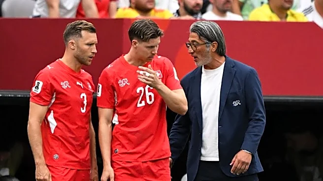 Soccer-Right subs at the right time were key for Swiss win, says coach Yakin