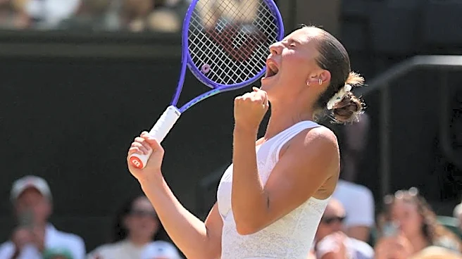 Tennis-Kostyuk makes quick work of Paolini to take Wimbledon semi-final slot